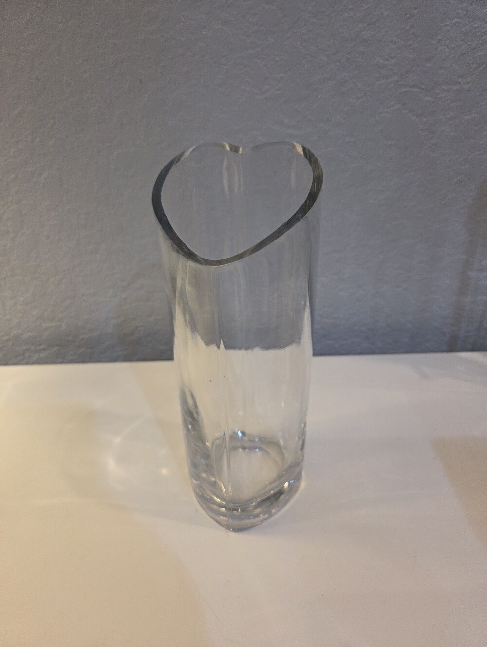 Heart Shaped Cristal D'Arques Vase